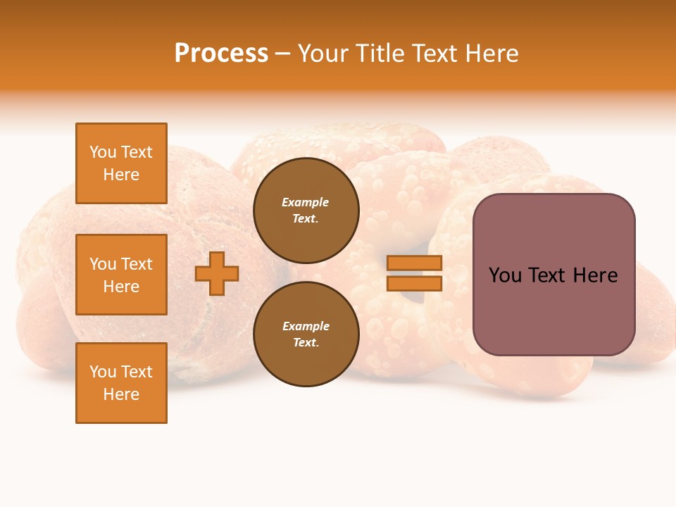 Croissant Isolated Food PowerPoint Template