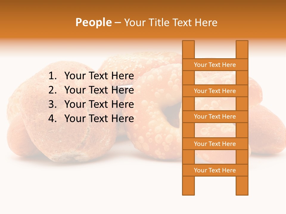 Croissant Isolated Food PowerPoint Template
