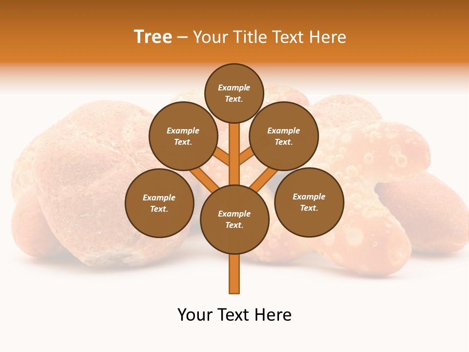 Croissant Isolated Food PowerPoint Template