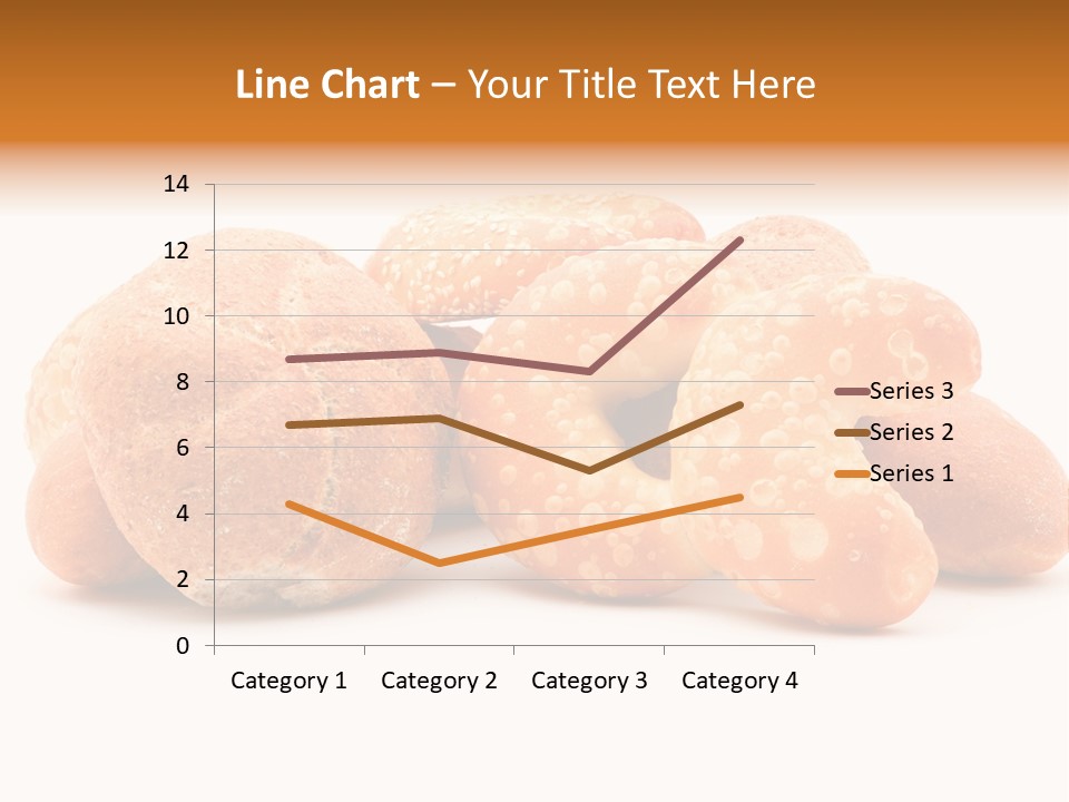 Croissant Isolated Food PowerPoint Template