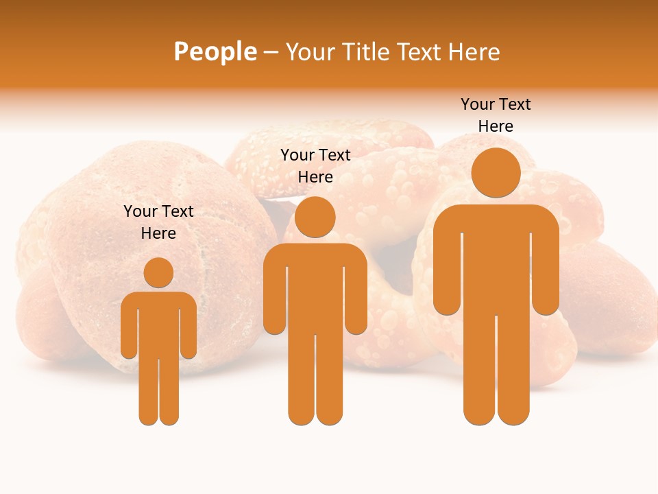 Croissant Isolated Food PowerPoint Template