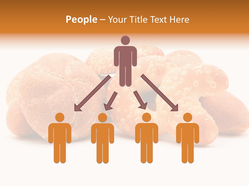 Croissant Isolated Food PowerPoint Template