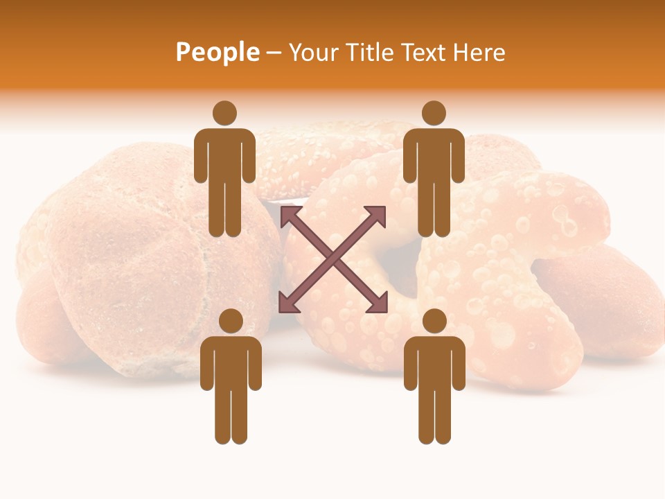 Croissant Isolated Food PowerPoint Template