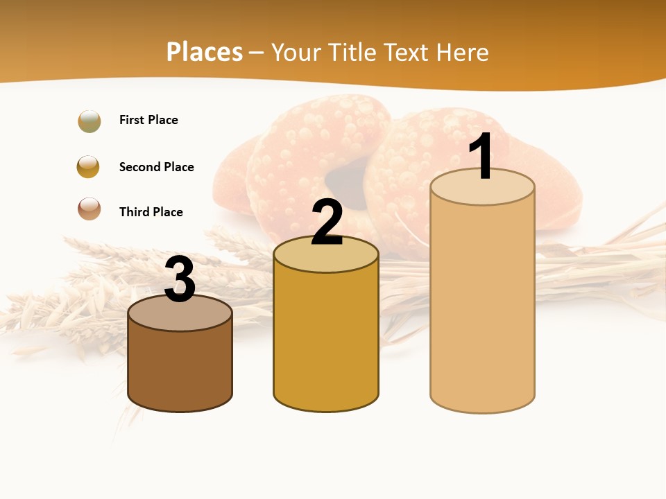 Bun Breakfast Wheat PowerPoint Template