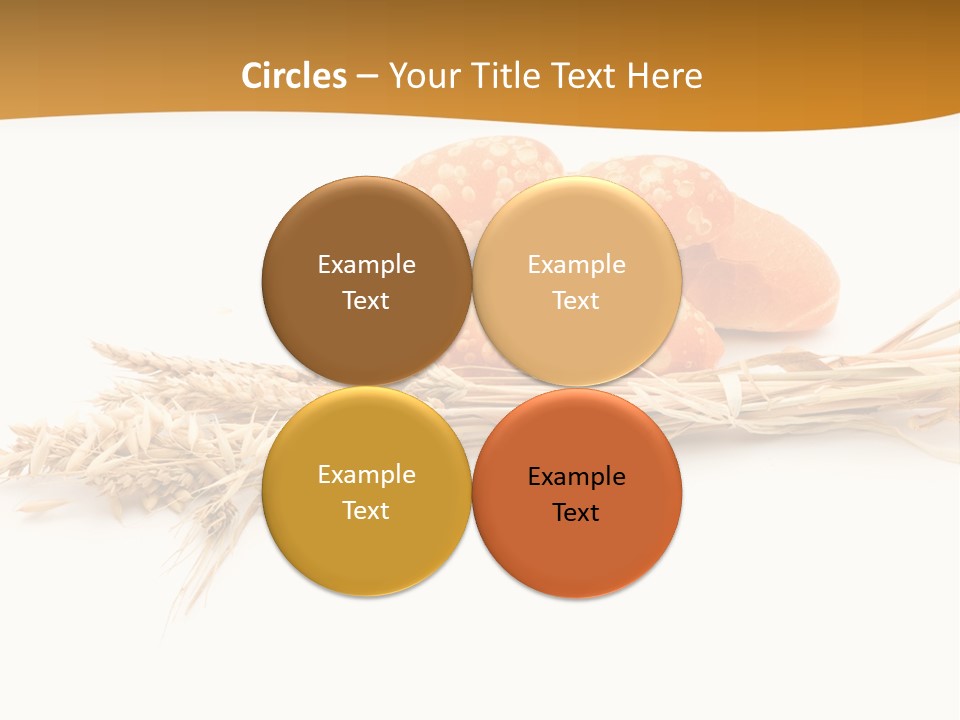 Bun Breakfast Wheat PowerPoint Template