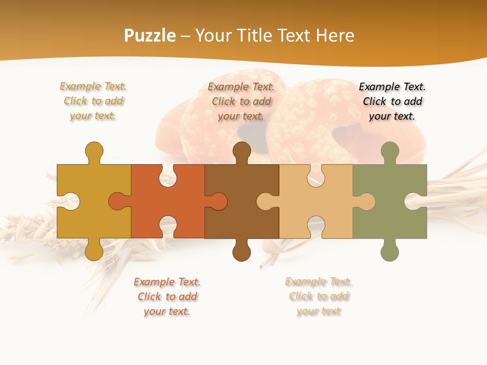 Bun Breakfast Wheat PowerPoint Template