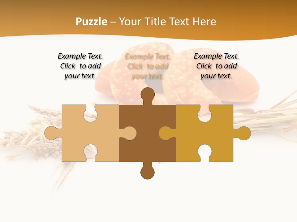 Bun Breakfast Wheat PowerPoint Template