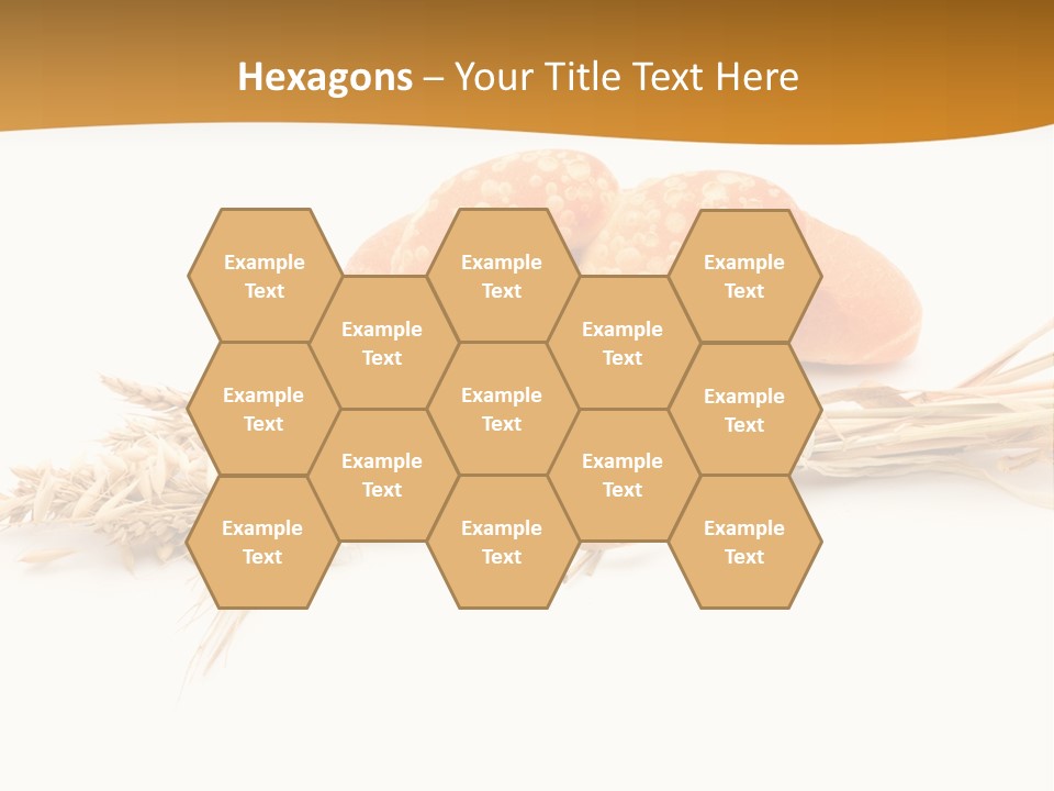 Bun Breakfast Wheat PowerPoint Template