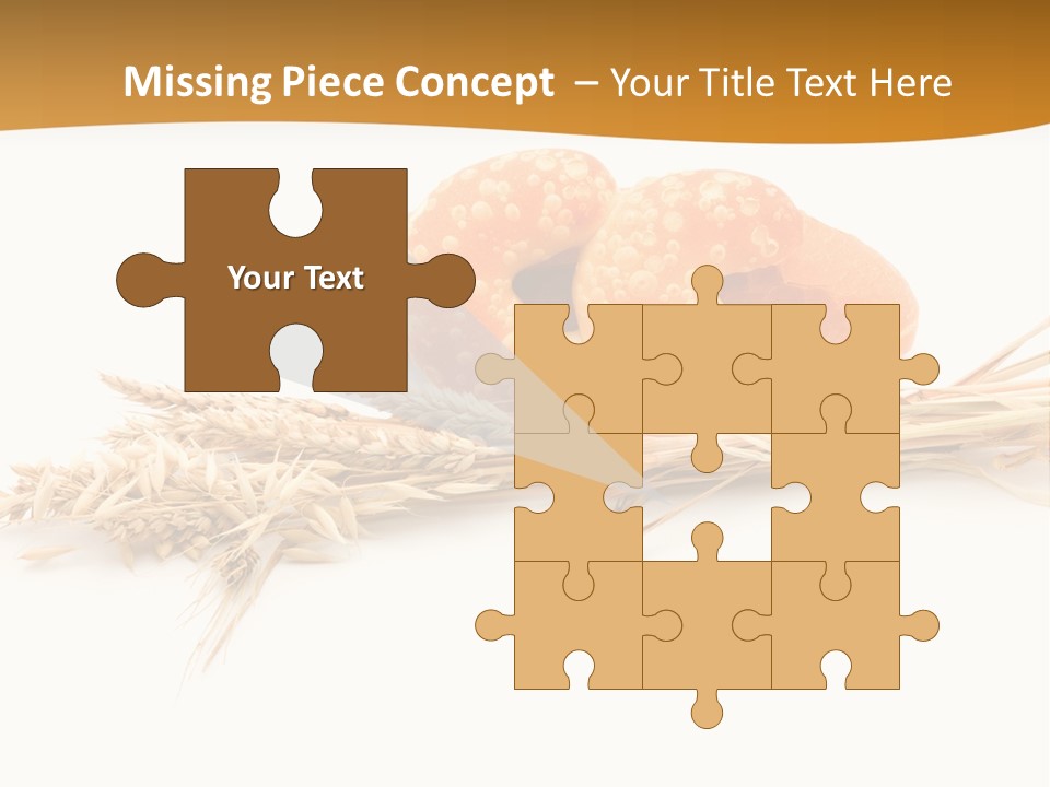 Bun Breakfast Wheat PowerPoint Template