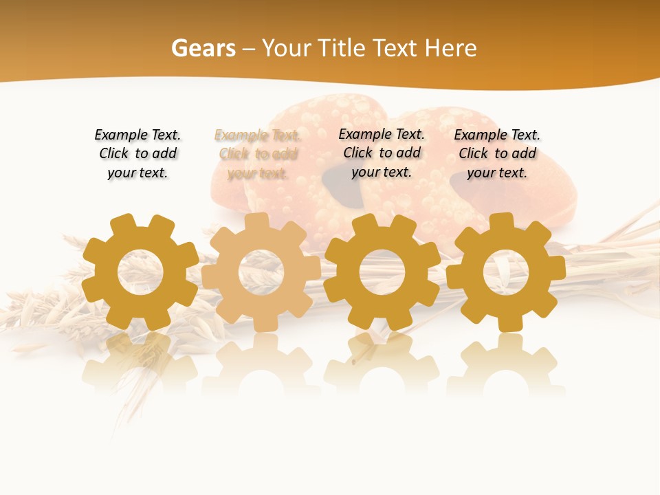 Bun Breakfast Wheat PowerPoint Template