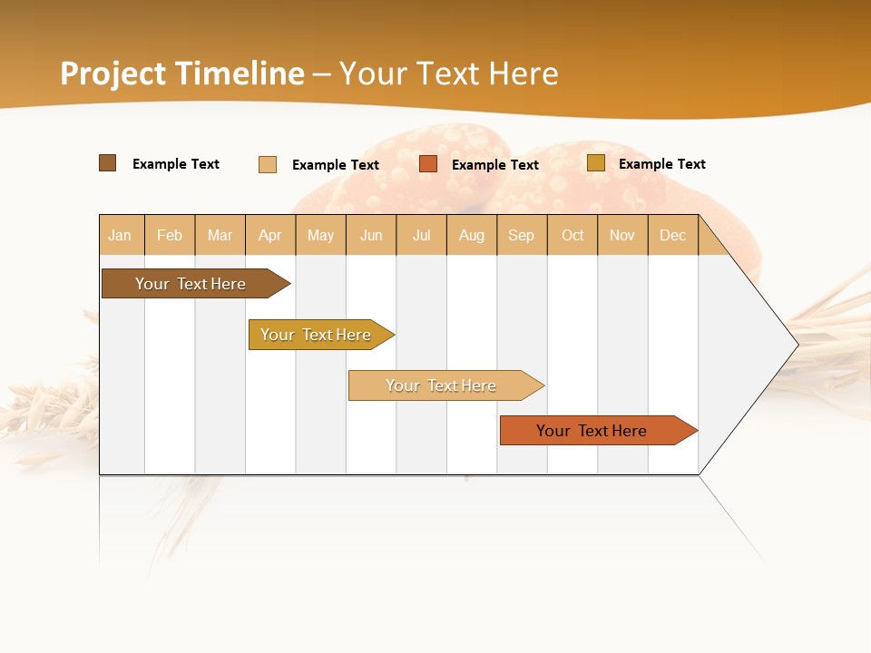 Bun Breakfast Wheat PowerPoint Template