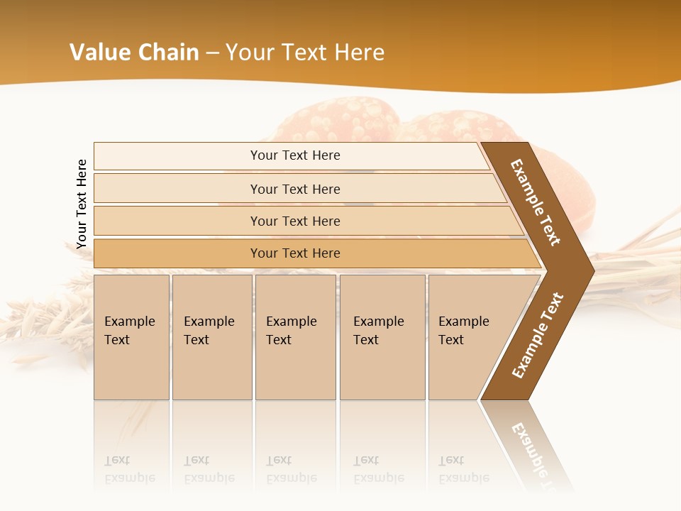 Bun Breakfast Wheat PowerPoint Template