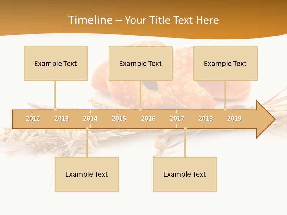 Bun Breakfast Wheat PowerPoint Template