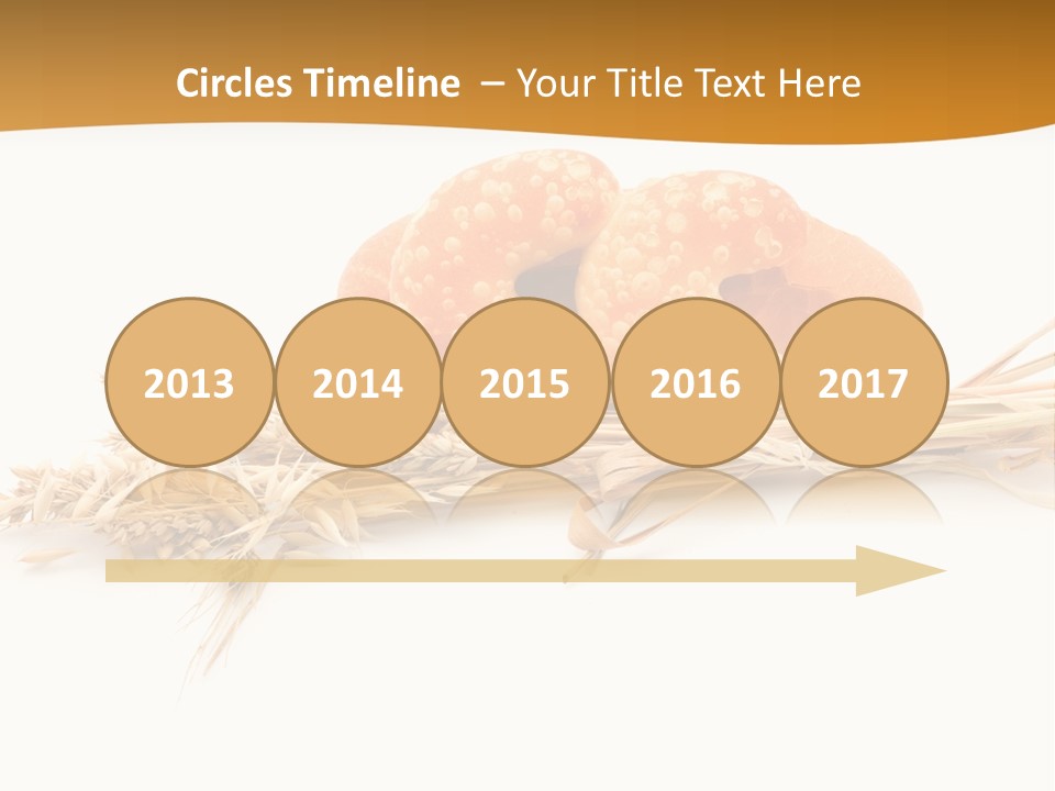 Bun Breakfast Wheat PowerPoint Template