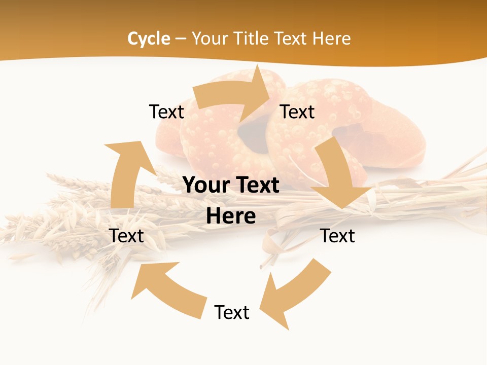 Bun Breakfast Wheat PowerPoint Template
