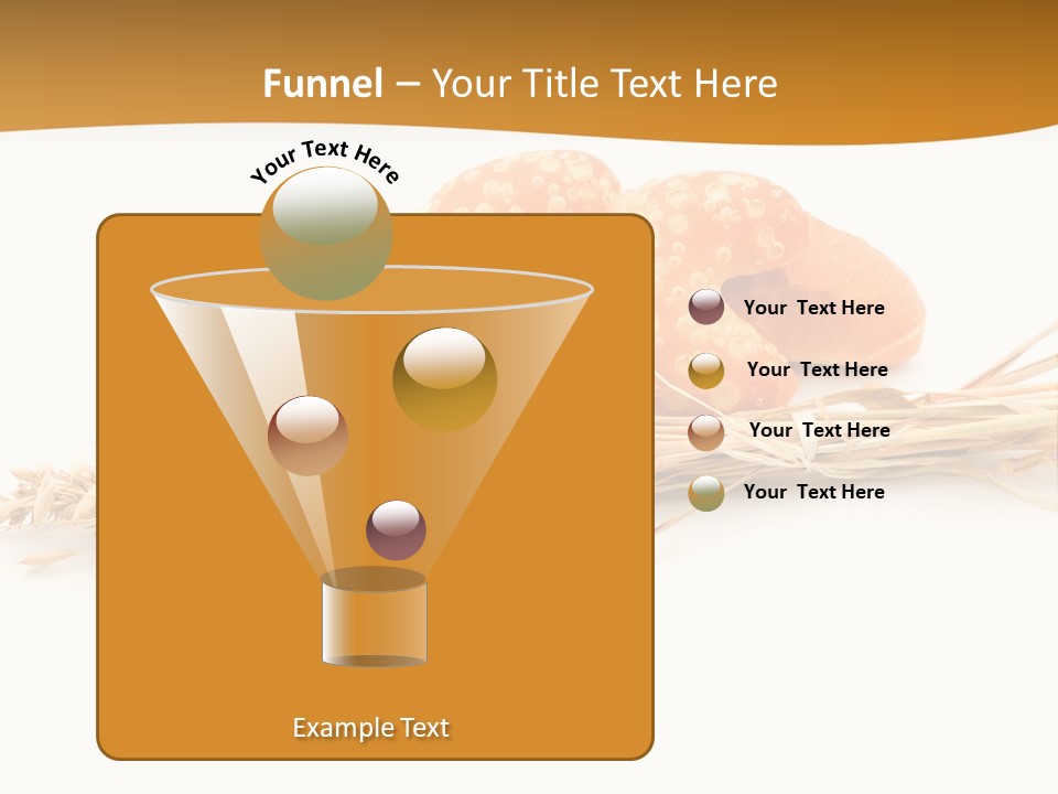 Bun Breakfast Wheat PowerPoint Template