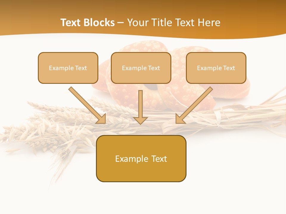 Bun Breakfast Wheat PowerPoint Template