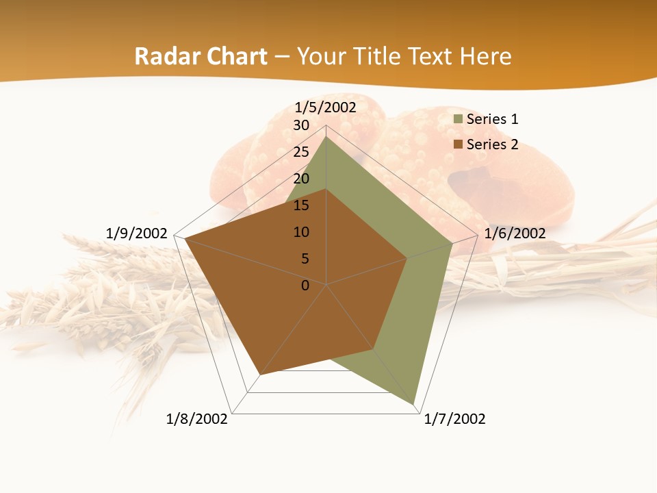 Bun Breakfast Wheat PowerPoint Template