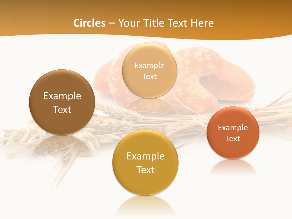 Bun Breakfast Wheat PowerPoint Template