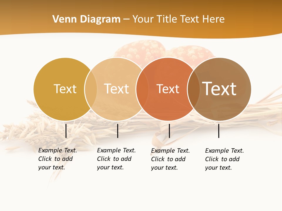 Bun Breakfast Wheat PowerPoint Template