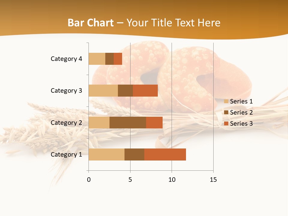 Bun Breakfast Wheat PowerPoint Template