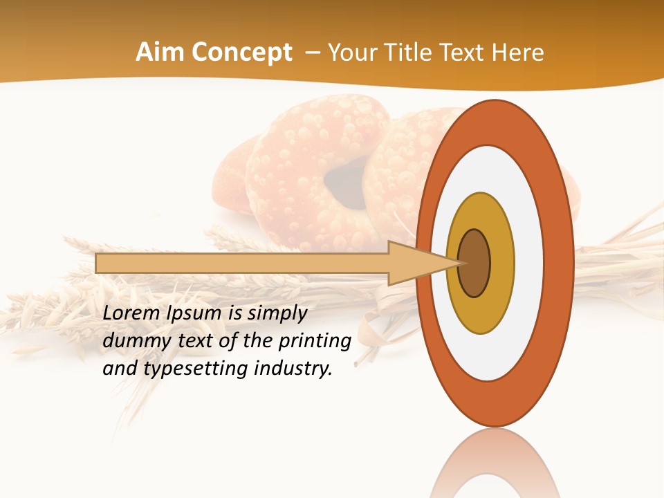 Bun Breakfast Wheat PowerPoint Template