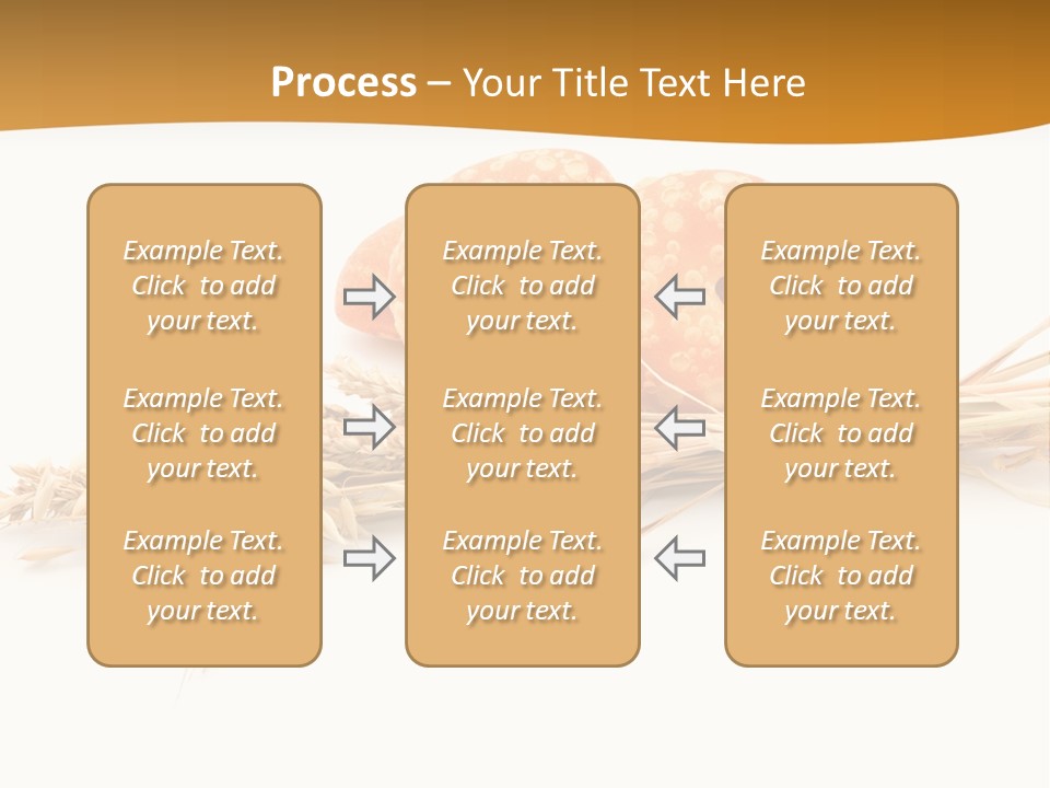 Bun Breakfast Wheat PowerPoint Template