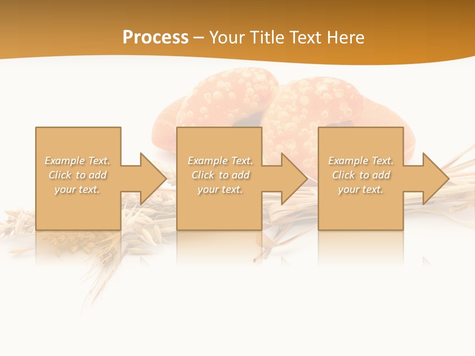 Bun Breakfast Wheat PowerPoint Template