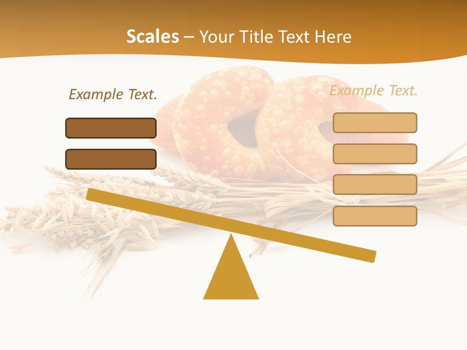 Bun Breakfast Wheat PowerPoint Template