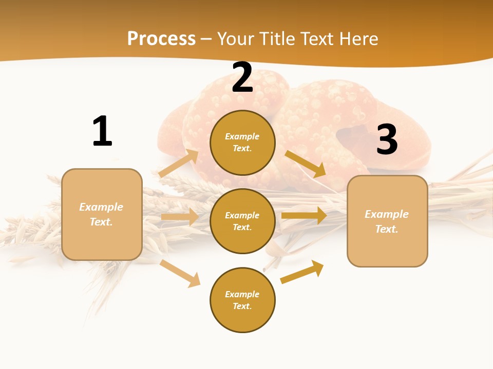 Bun Breakfast Wheat PowerPoint Template