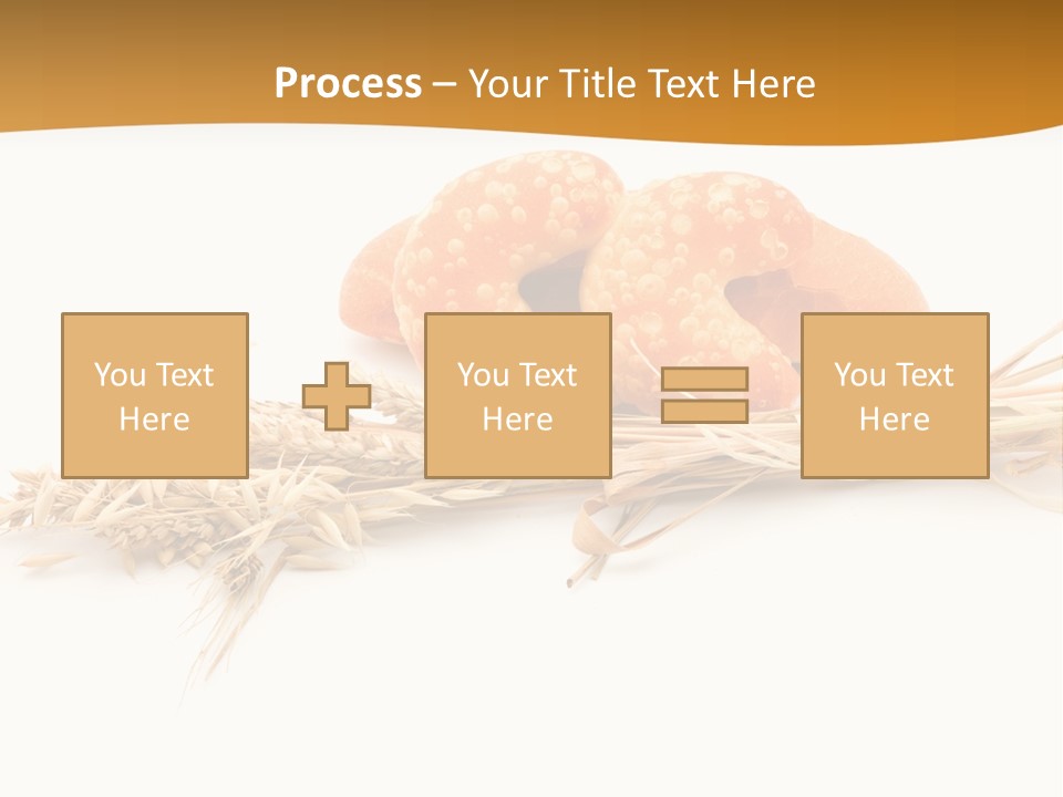 Bun Breakfast Wheat PowerPoint Template