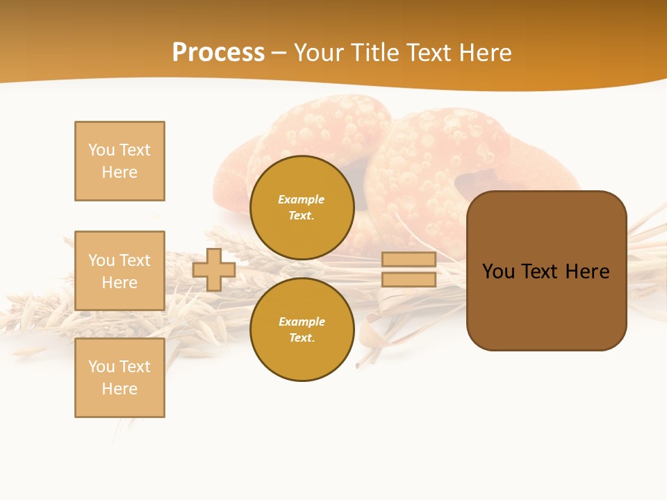 Bun Breakfast Wheat PowerPoint Template