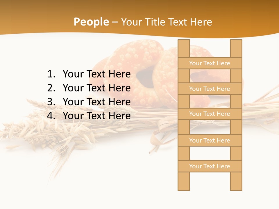 Bun Breakfast Wheat PowerPoint Template
