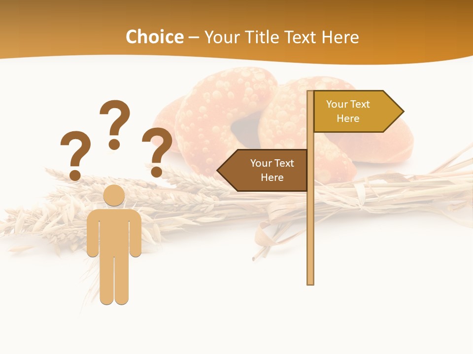 Bun Breakfast Wheat PowerPoint Template