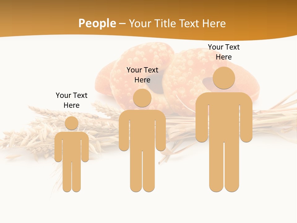 Bun Breakfast Wheat PowerPoint Template