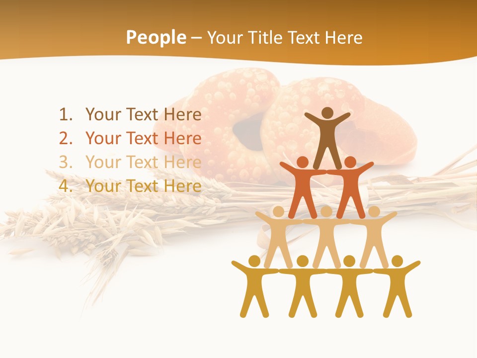 Bun Breakfast Wheat PowerPoint Template