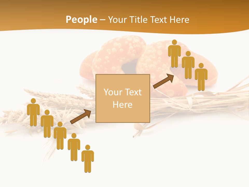 Bun Breakfast Wheat PowerPoint Template
