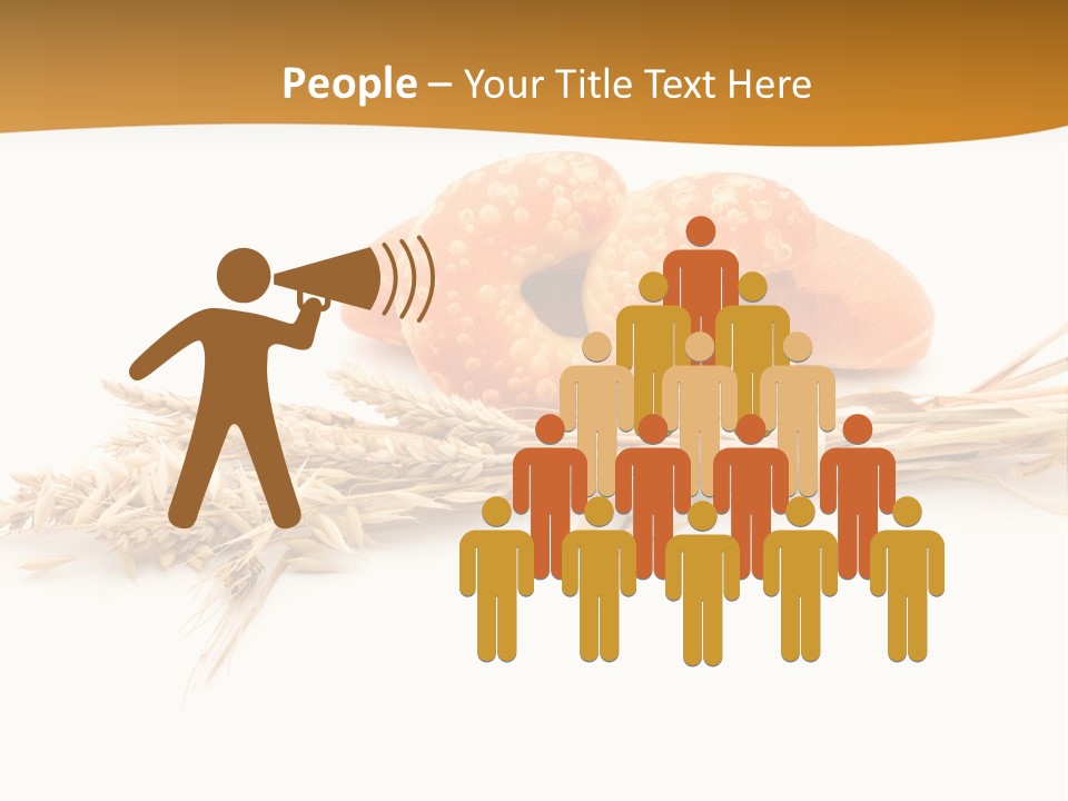 Bun Breakfast Wheat PowerPoint Template