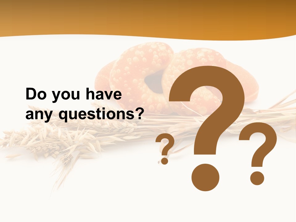 Bun Breakfast Wheat PowerPoint Template