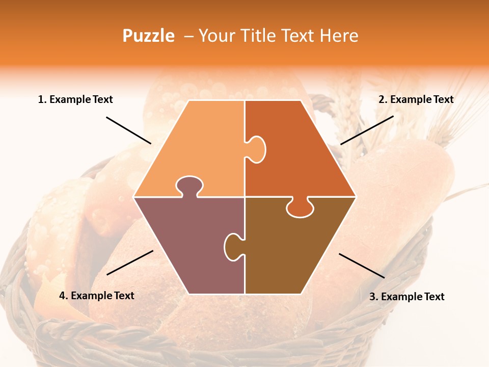 Bun Isolated Diet PowerPoint Template