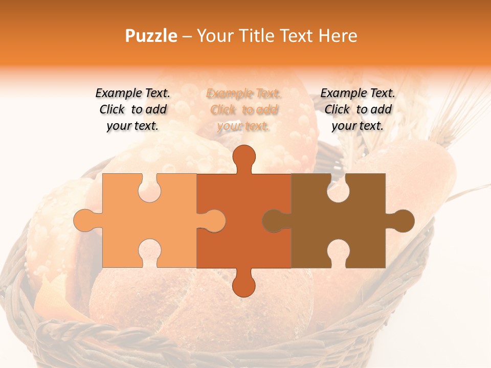 Bun Isolated Diet PowerPoint Template