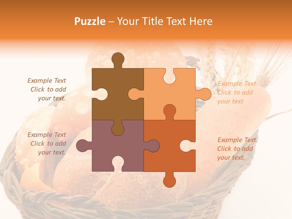 Bun Isolated Diet PowerPoint Template