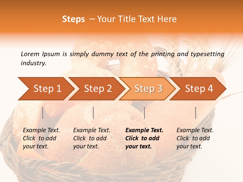 Bun Isolated Diet PowerPoint Template