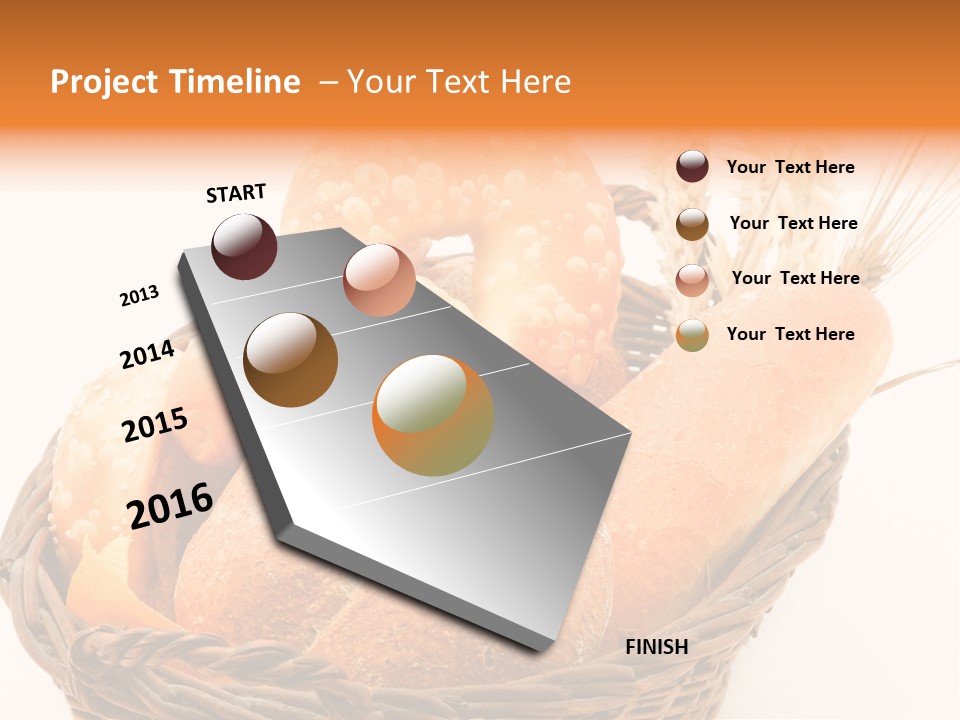 Bun Isolated Diet PowerPoint Template