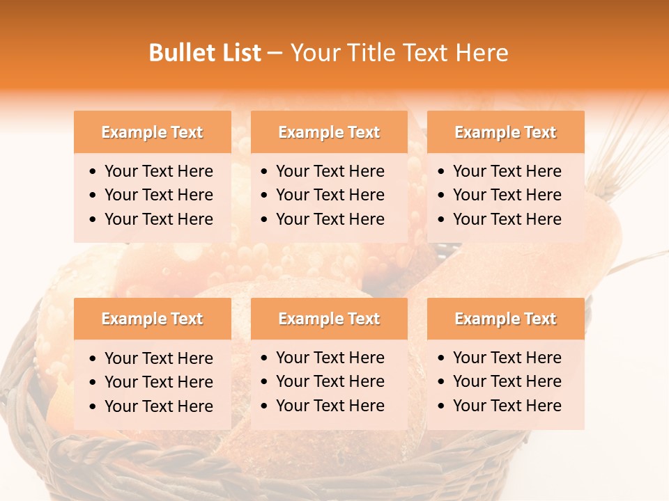 Bun Isolated Diet PowerPoint Template