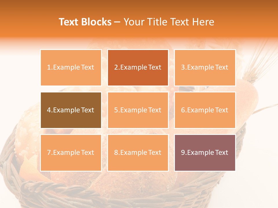 Bun Isolated Diet PowerPoint Template