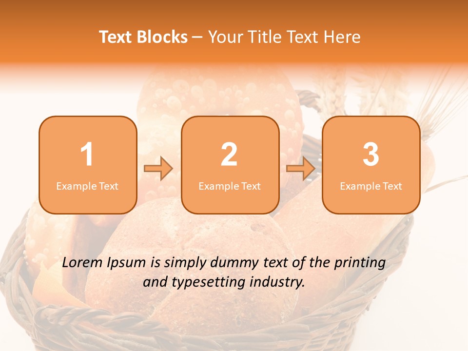 Bun Isolated Diet PowerPoint Template