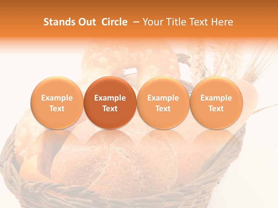 Bun Isolated Diet PowerPoint Template