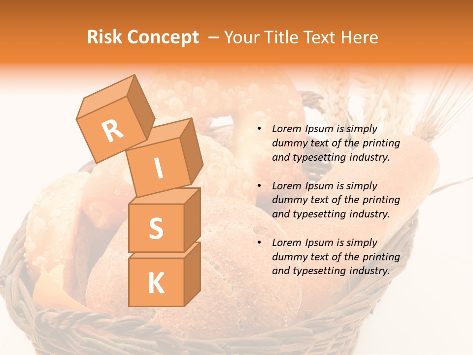 Bun Isolated Diet PowerPoint Template