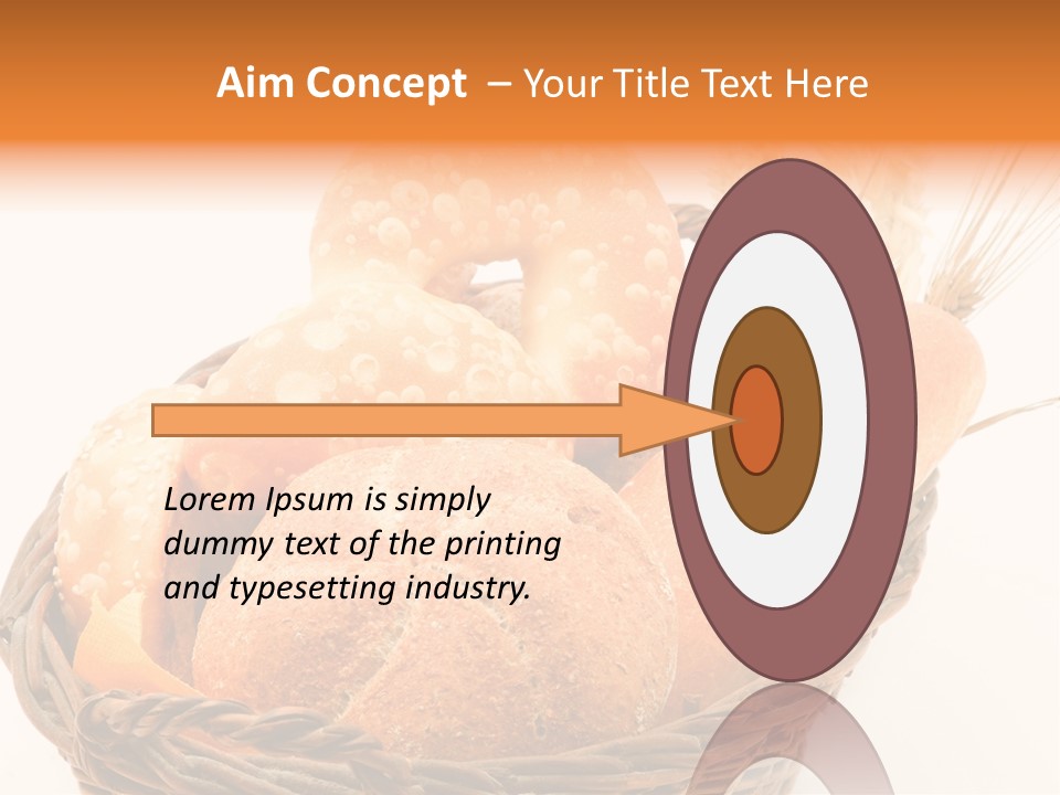 Bun Isolated Diet PowerPoint Template